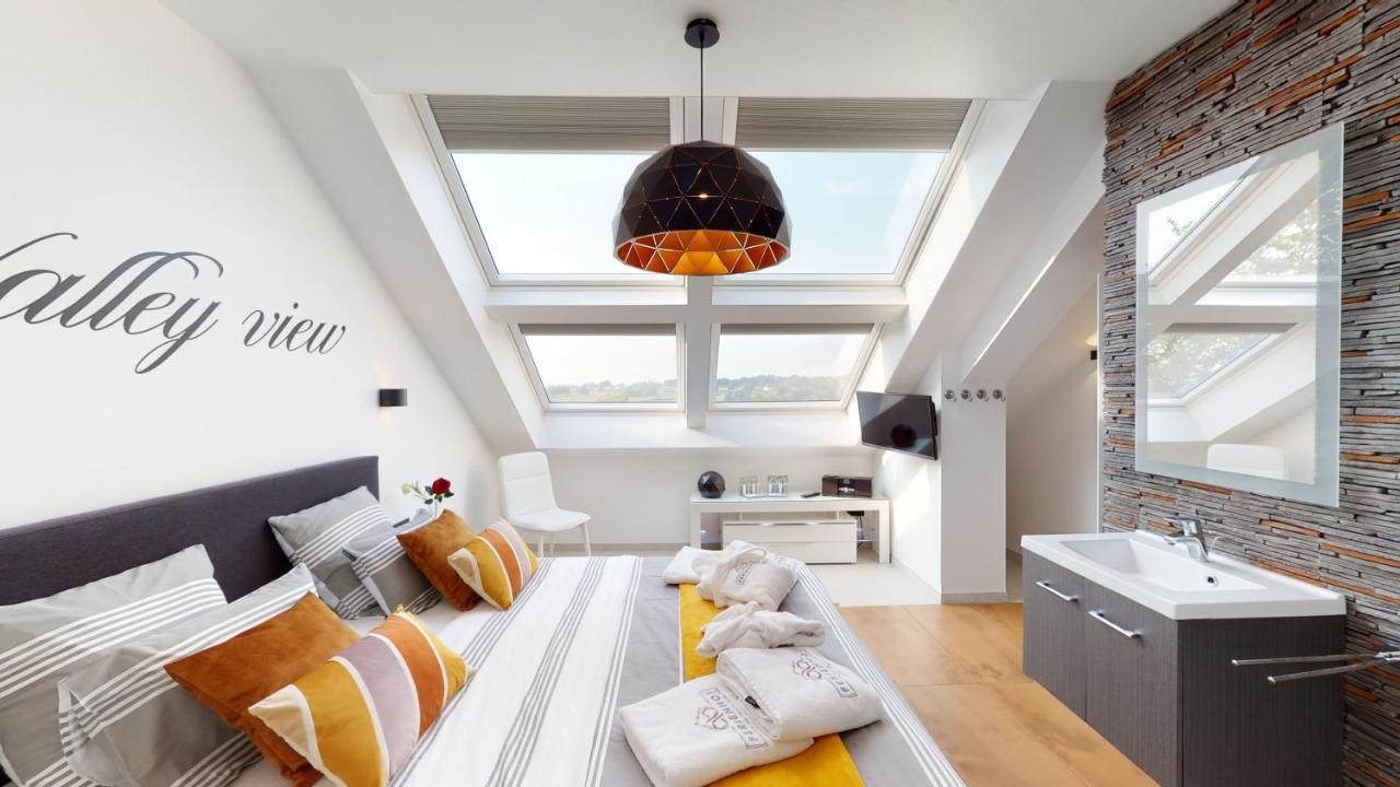 Ferienhof A&B Wellness Villa 12 Personen Hunningen المظهر الخارجي الصورة