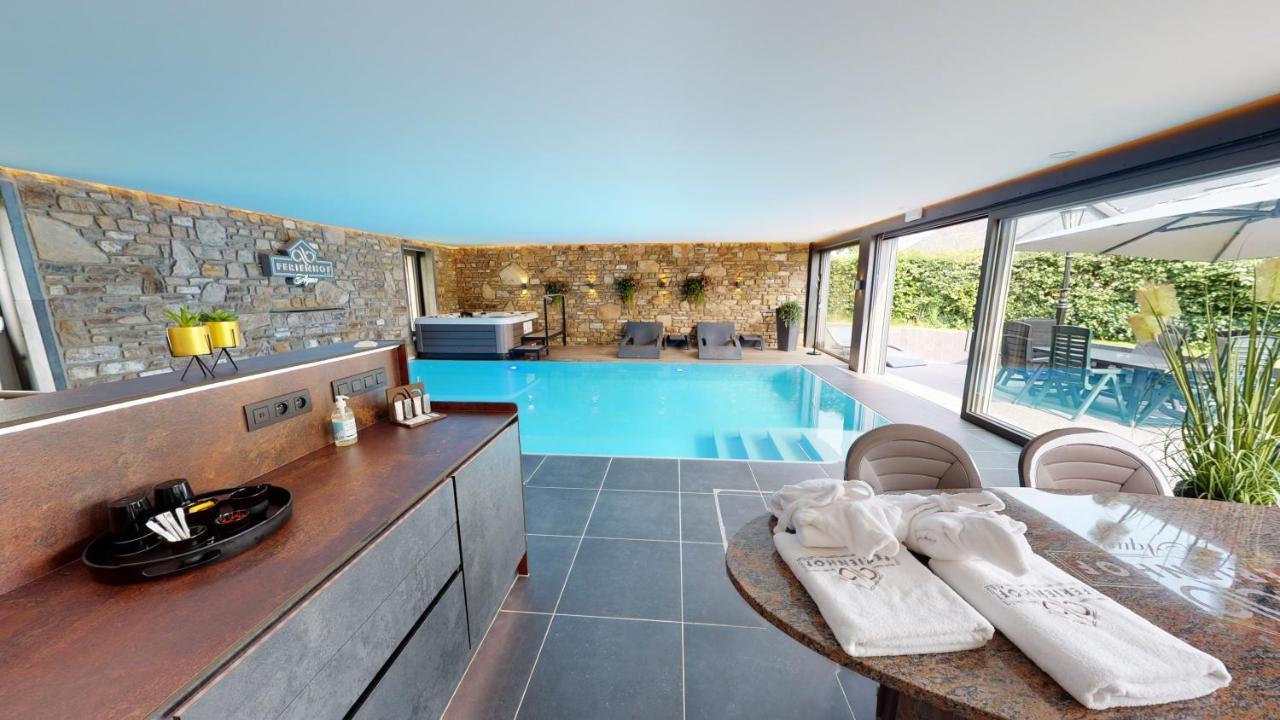 Ferienhof A&B Wellness Villa 12 Personen Hunningen المظهر الخارجي الصورة