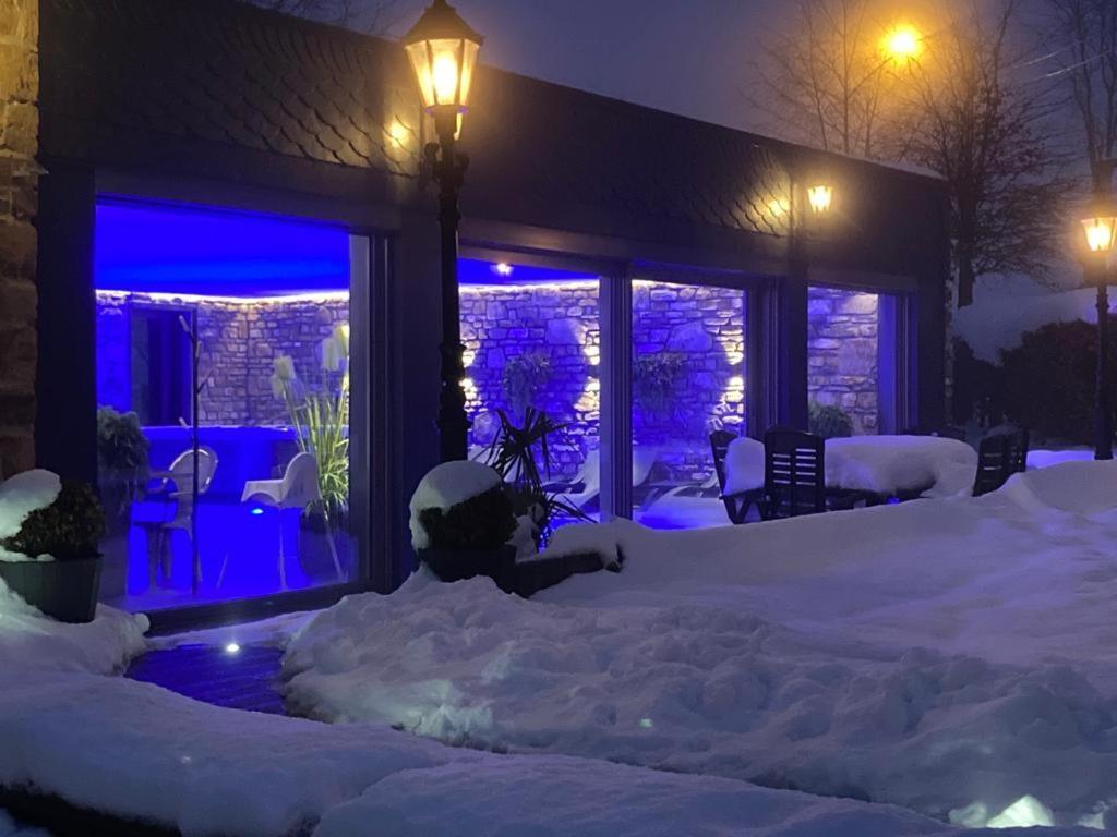 Ferienhof A&B Wellness Villa 12 Personen Hunningen المظهر الخارجي الصورة