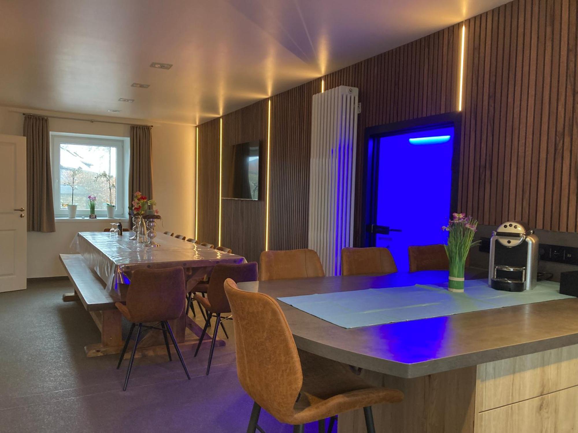 Ferienhof A&B Wellness Villa 12 Personen Hunningen المظهر الخارجي الصورة